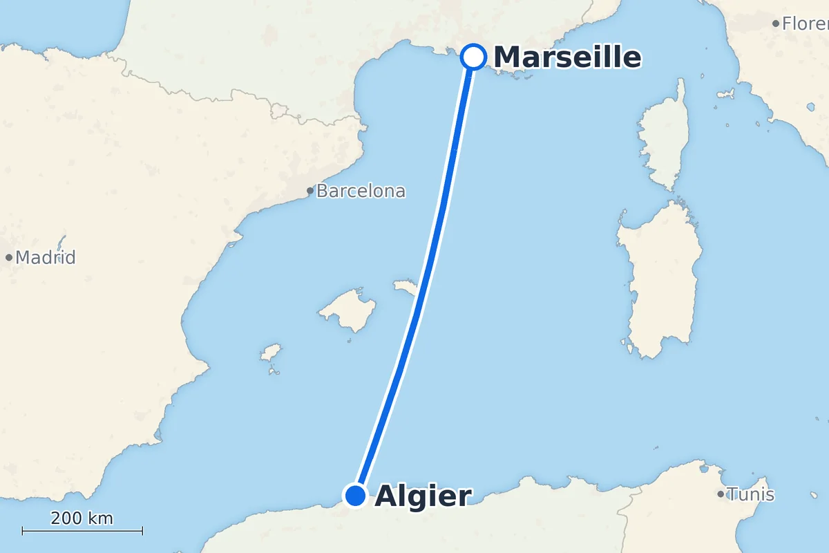 Marseille - Algier