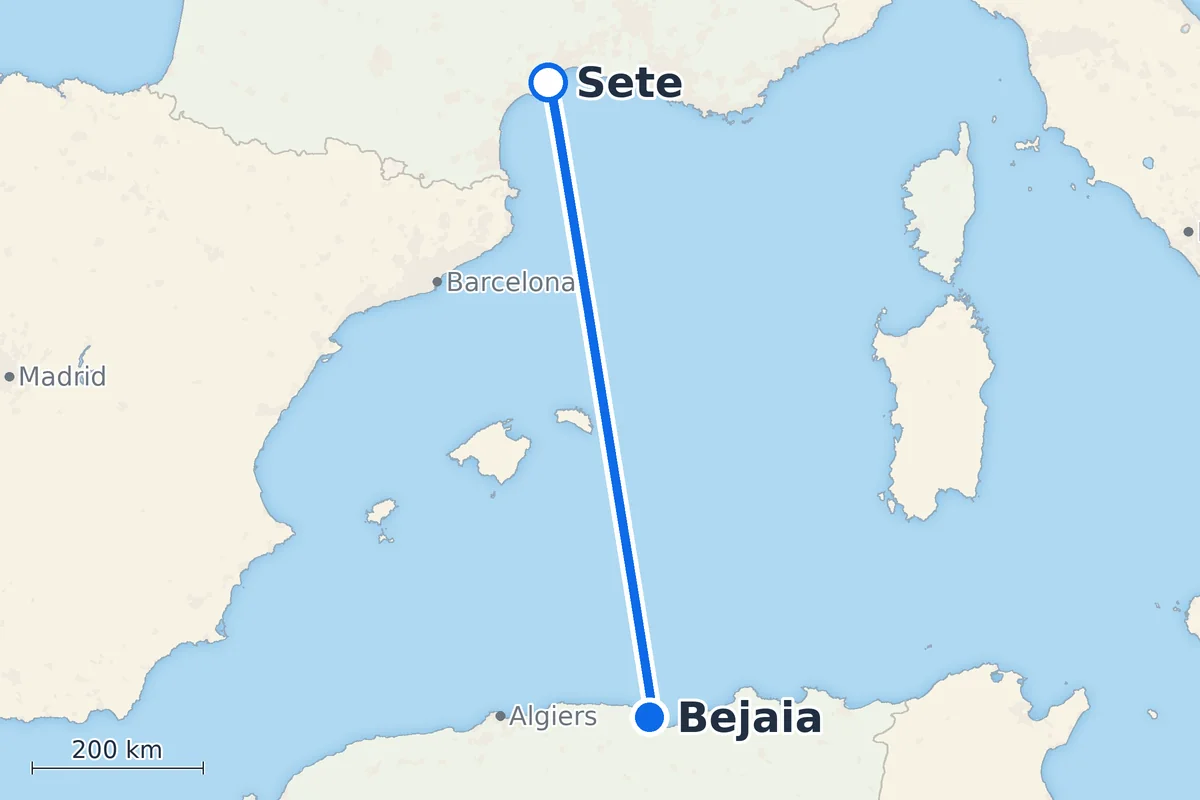 Sete - Bejaia