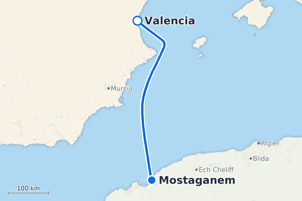Valencia - Mostaganem