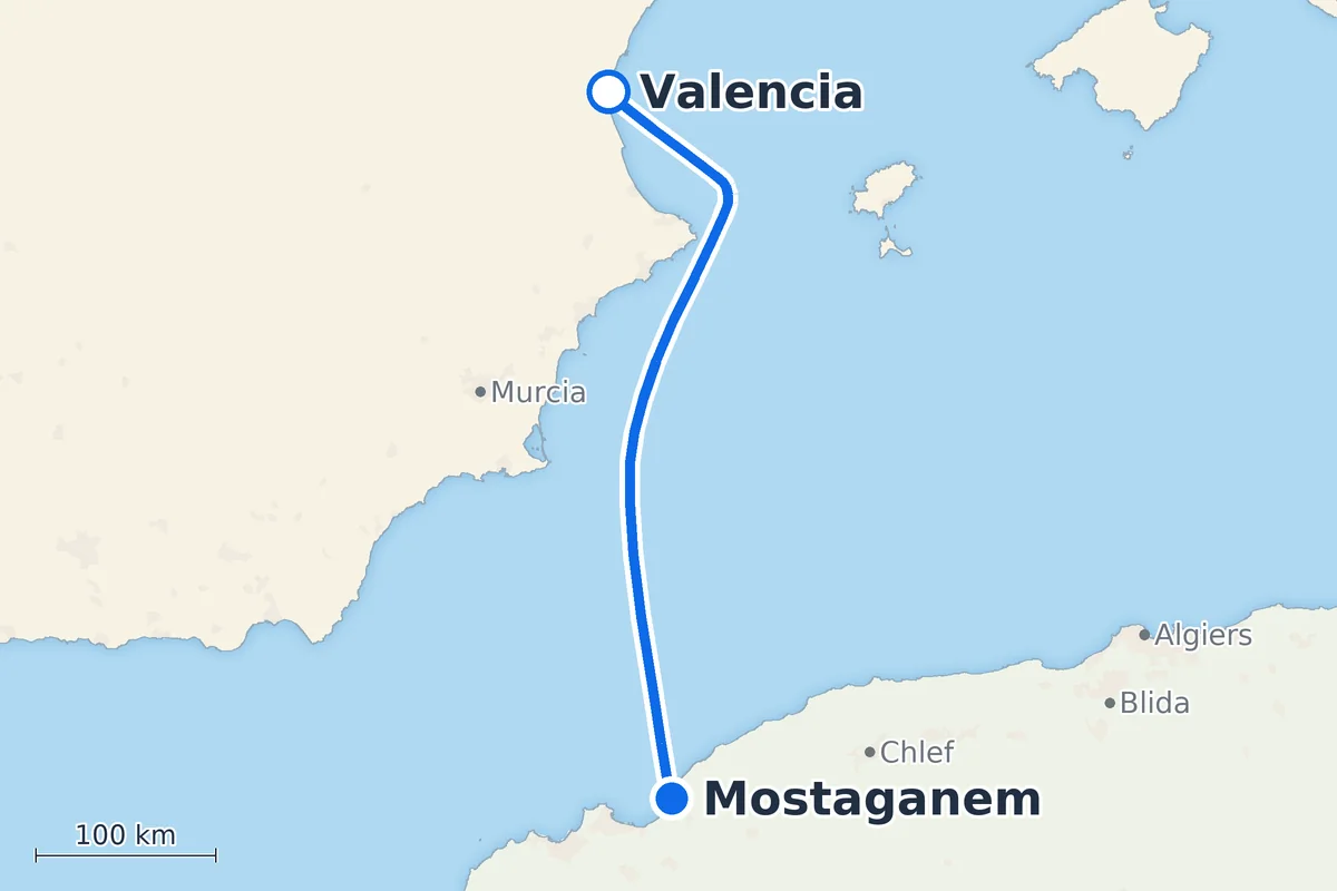 Valencia - Mostaganem